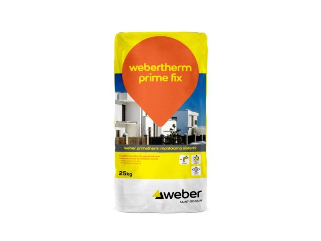 Webertherm Prime Fix – Isı Yalıtım Levhaları İçin Yapıştırma Harcı