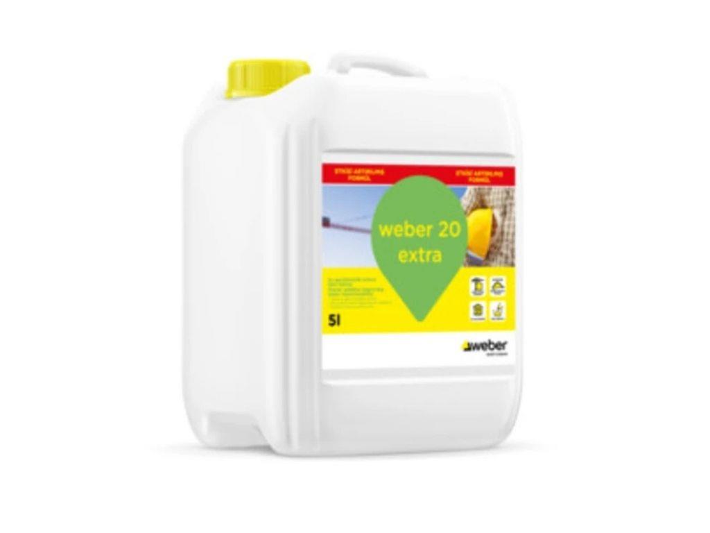 Weber 20 Extra | Su Geçirimsizlik Artırıcı Profesyonel Harç Katkısı