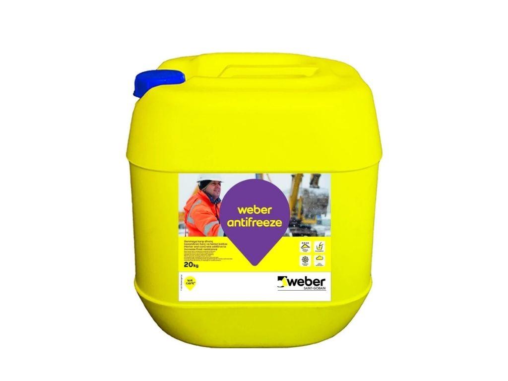 Weber Antifreeze | Donmaya Karşı Direnç Kazandıran Harç ve Beton Katkısı
