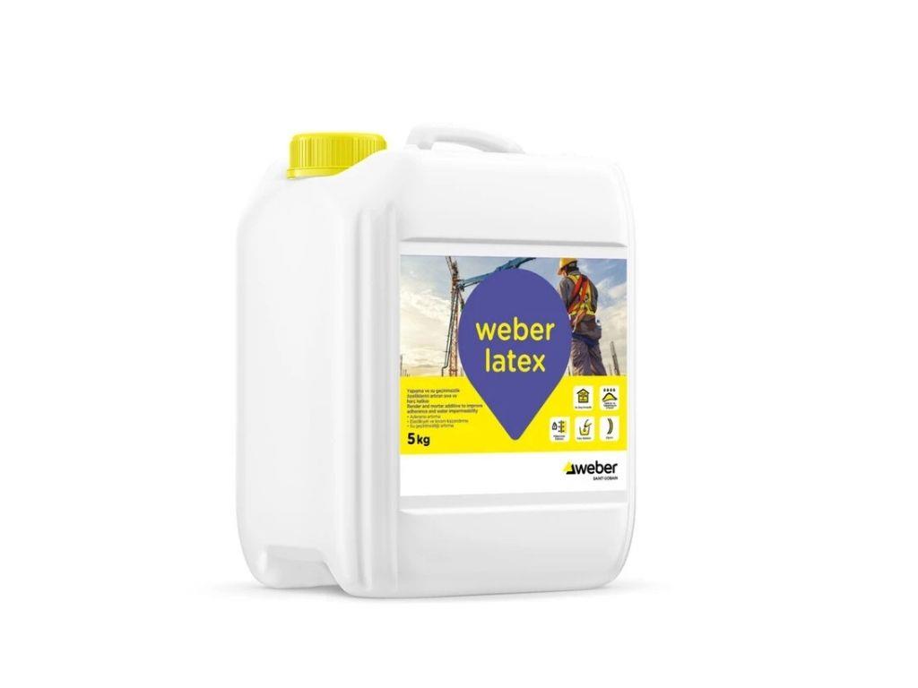 Weber Latex | Yapışma ve Su Geçirimsizlik Artırıcı Sıva ve Harç Katkısı