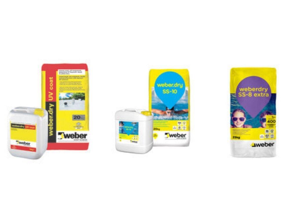 Weber Çimento Esaslı Su Yalıtım Ürünleri | Weberdry SS-10, Weberdry SS-8 Extra, Weberdry UV Coat, Weberdry Rapid Stop, Weberdry DS