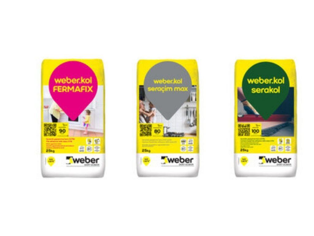 Weber Standart Seramik Yapıştırıcıları | Weberkol Serakol, Weberkol Seraçim, Weberkol Fermafix, Weberkol Dinamik