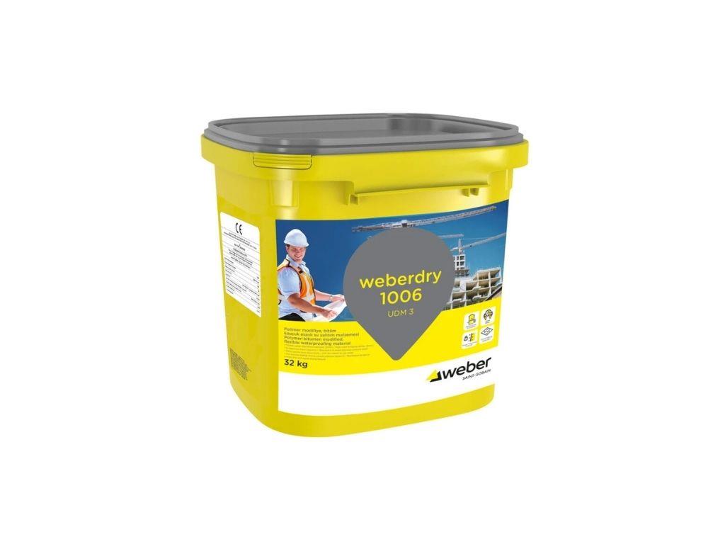 Weberdry 1006 | Elyaf Takviyeli, Yüksek Elastik Su Yalıtım Malzemesi
