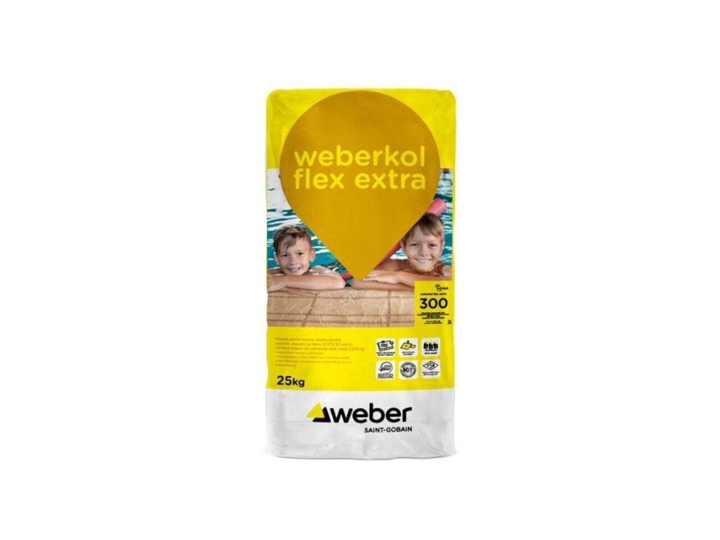 Weberkol Flex Extra | Polimer Katkılı Çok Elastik Seramik Yapıştırma Harcı