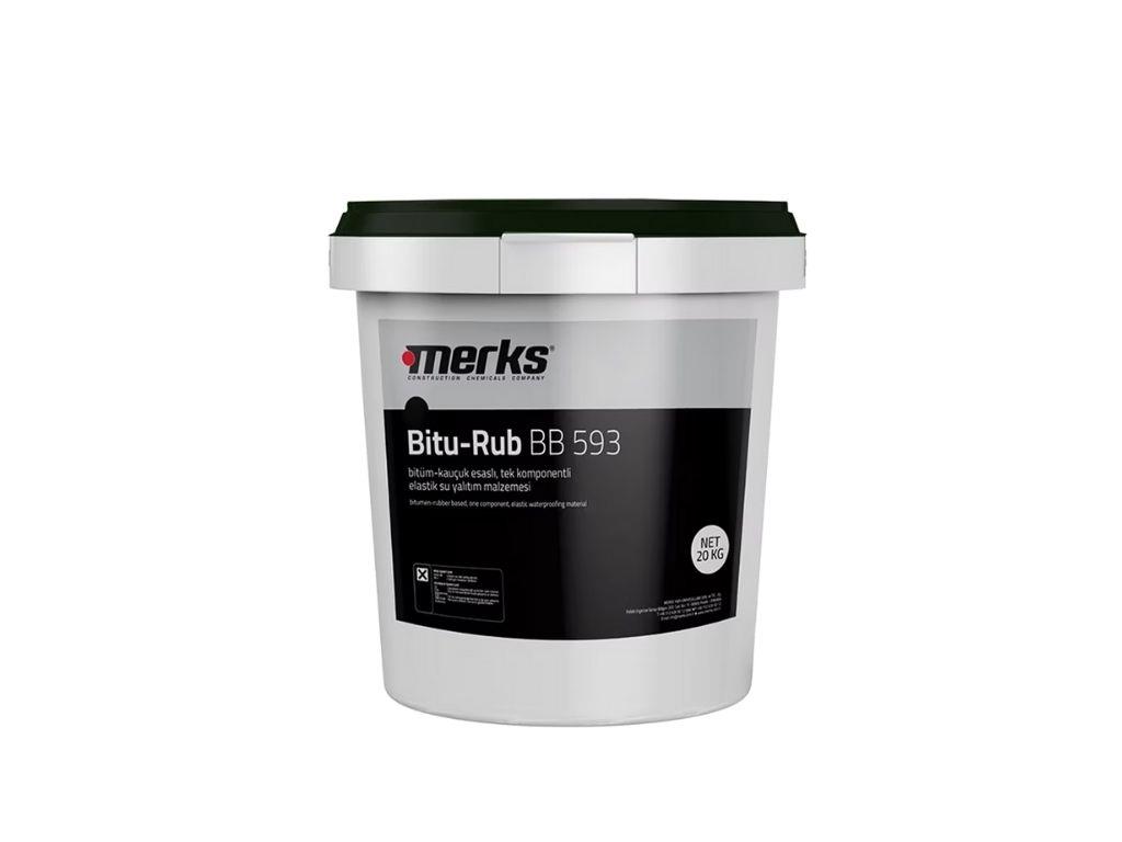 Merks Bitu-Rub BB 593 Bitüm Kauçuk Esaslı Su Yalıtım Malzemesi
