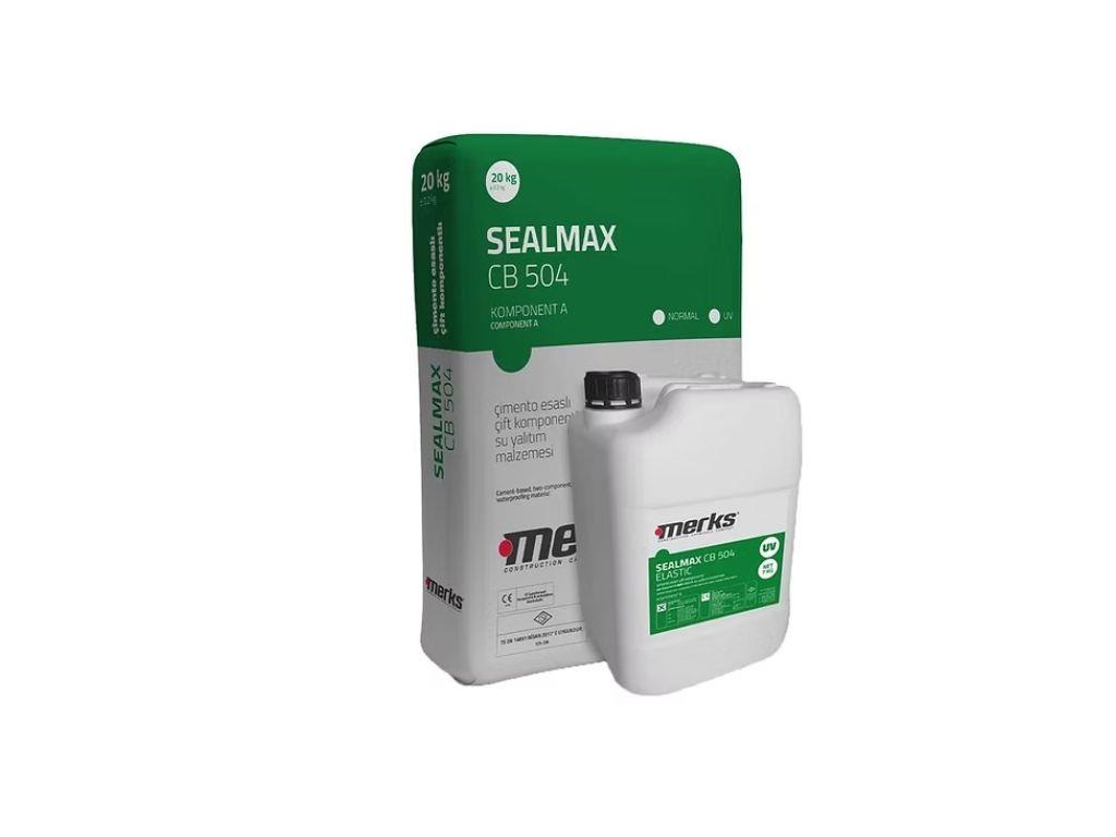 Merks Sealmax CB 504 UV Tam Elastik | UV Dayanımlı Çimento Akrilik Su Yalıtımı