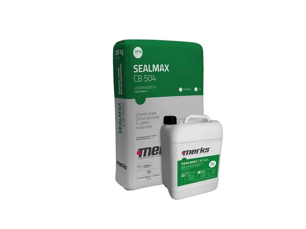 Merks Sealmax CB 504 | Yarı Elastik Çimento Akrilik Esaslı Su Yalıtımı