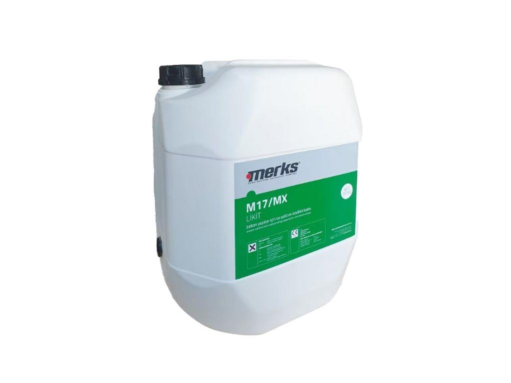 Merks M17 / MX Likit | Yapısal Su Yalıtım İçin Sıvı Beton Katkısı