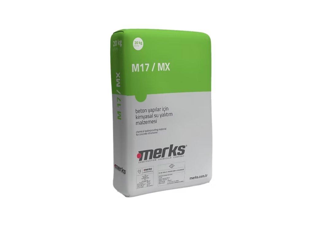Merks M17 MX Toz | Yapısal Su Yalıtım Ürünü ve Beton Katkısı