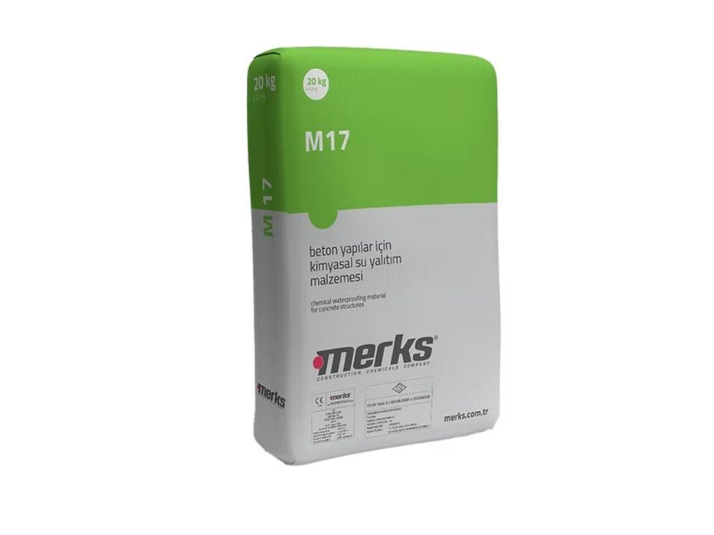 Merks M17 Çimento Esaslı Su Yalıtım Malzemesi | Pozitif ve Negatif Uygulama